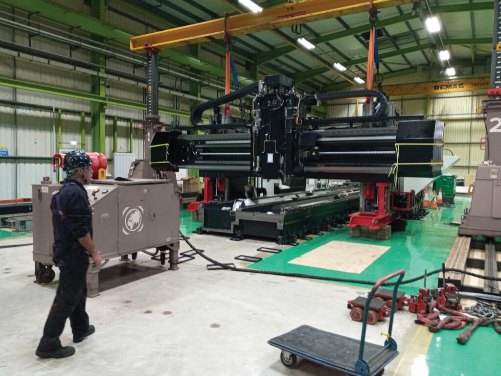 Office equipment installation