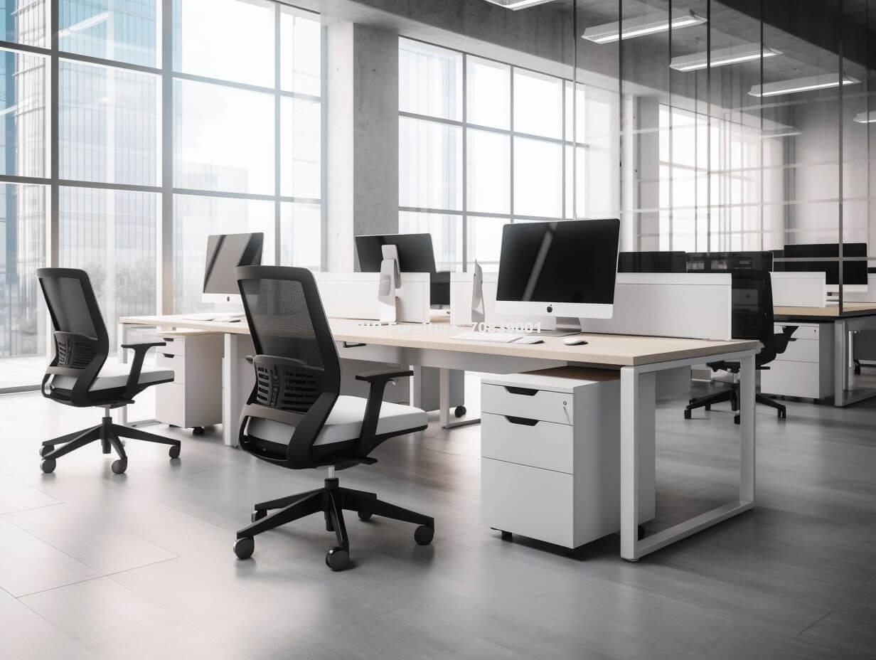Office equipment setup